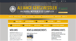 Desktop Screenshot of gertzresslerhigh.org